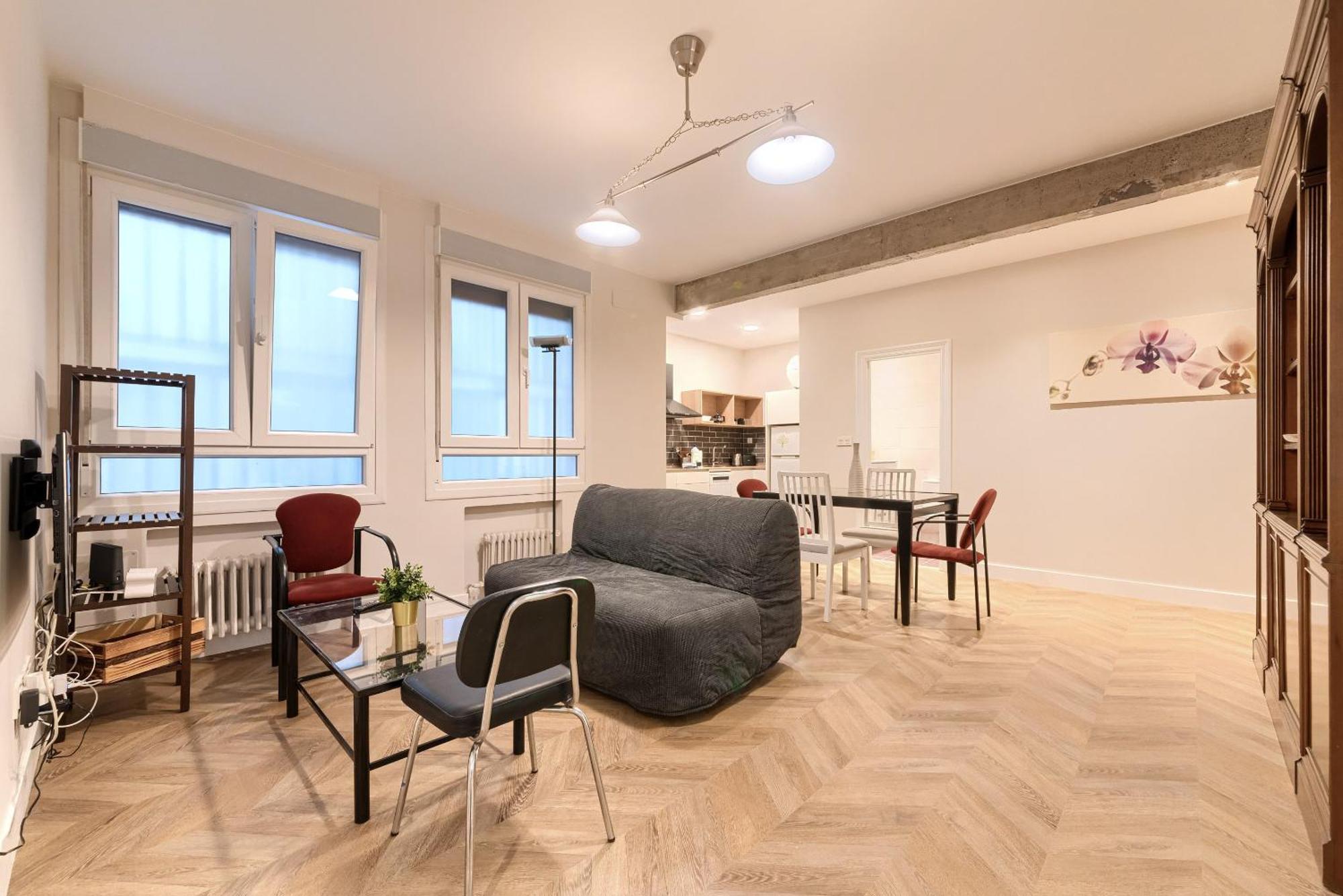 Euskalduna, Vivienda Turistica Moderna Y Renovado Bilbao Ngoại thất bức ảnh