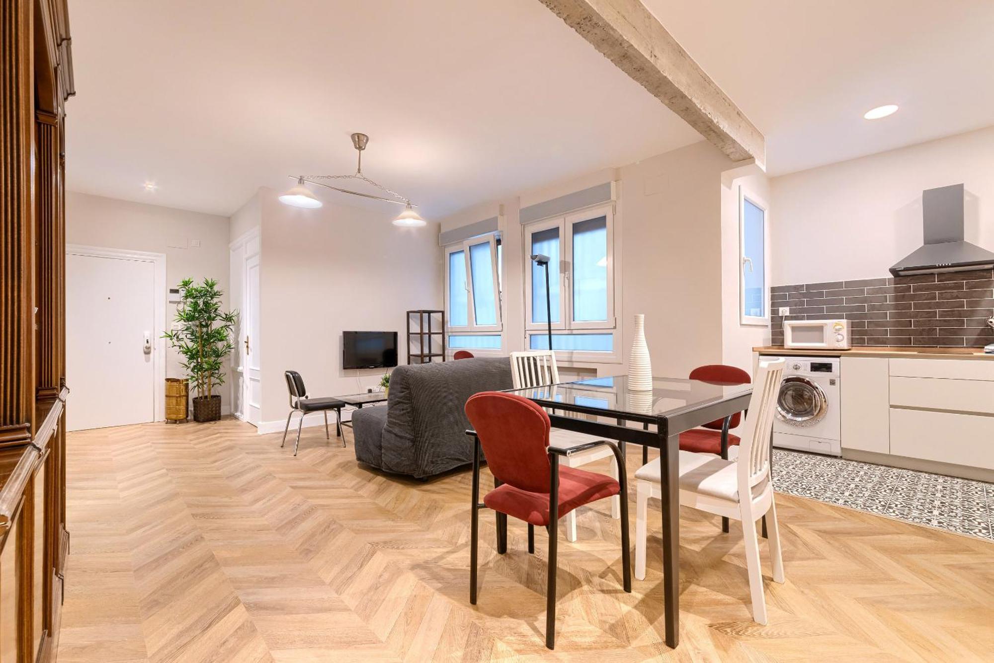 Euskalduna, Vivienda Turistica Moderna Y Renovado Bilbao Ngoại thất bức ảnh